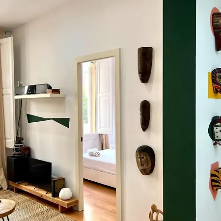 Centric 2 Bedroom With A Private Lovely Terrace Apartment Barcelona